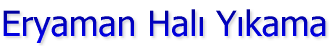 Eryaman Halı Yıkama