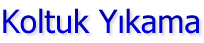 Koltuk Yıkama